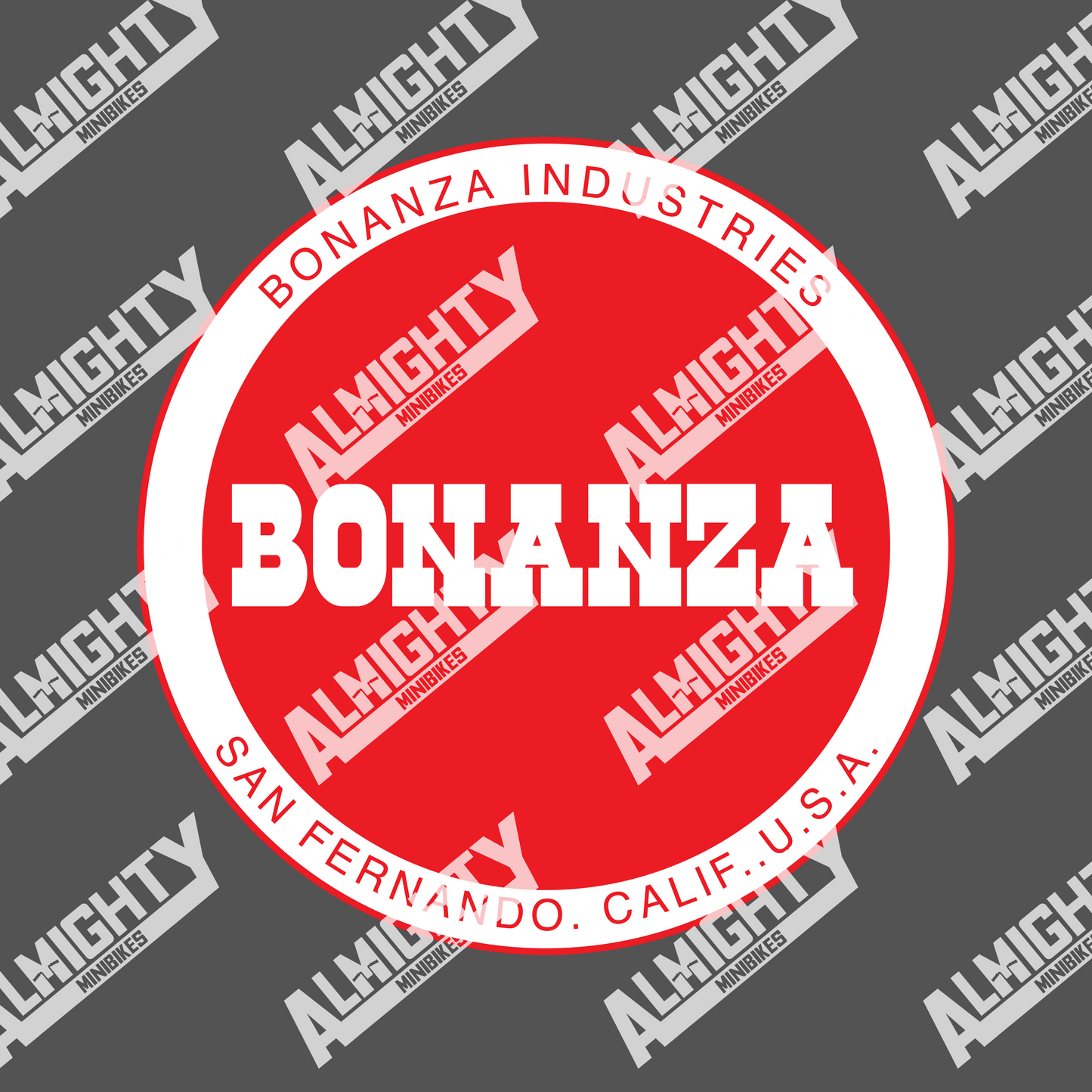 Bonanza Mini Bikes T-Shirt Logo